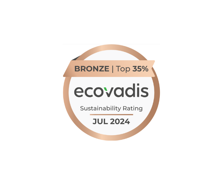 Médaille de Bronze EcoVadis pour Delta Plus group - Juillet 2024 -